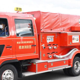 交通事故防止と火災予防を啓発　標津消防署で出動式(2021-10-22)