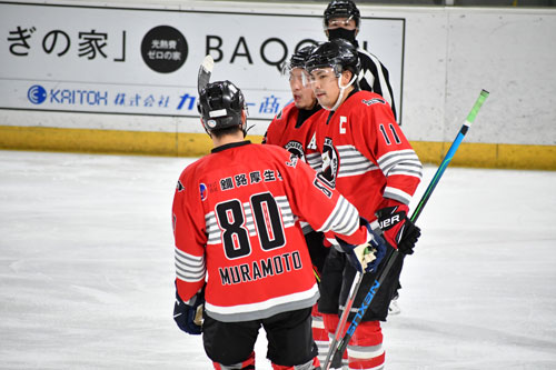 釧路厚生社 札幌に大勝 アイスホッケー(2021-10-25)
