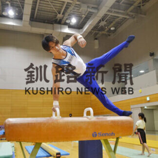 磯部さん、全日本体操個人総合で準優勝(2021-10-04)