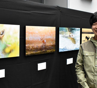 雄大な野付半島活写 柳楽さん作品展(2021-10-03)