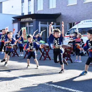 元気いっぱいよさこい演舞　幼年消防クラブ員(2021-11-03)