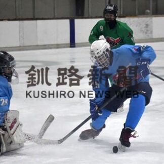 中学生アイホ選手、技術磨く　釧路でブロックキャンプ(2021-11-23)