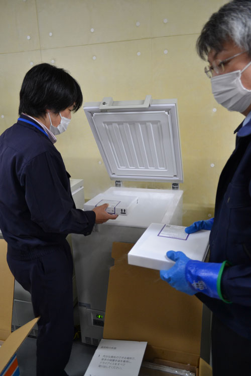 3回目用ワクチン到着 医療従事者、来月から接種(2021-11-20)