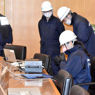 根室海保が大規模災害発生時の庁舎機能移転訓練(2021-12-14)