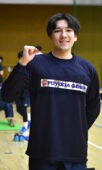今季から国内最高峰の日本リーグで戦う戸井凱音選手