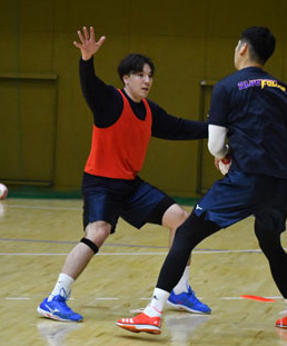 【元旦号5B】「1対1」徹底的に磨く ハンド豊田合成・戸井選手_2(2022-01-01)