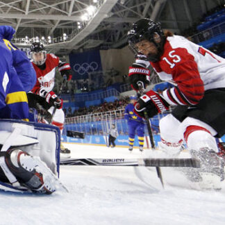 初出場のソチ五輪（2014年２月）