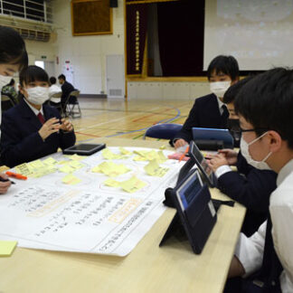 釧路の魅力、活性化案は　附属８年生がプレゼン(2021-12-20)