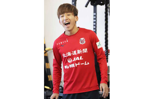 コンサドーレ札幌・金子選手に聞く 「活躍し釧路市民喜ばす」(2021-12-07)