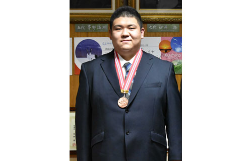 武田さん柔道全国3位 高専体育大会(2021-12-07)