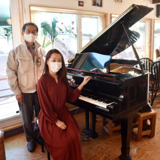 「お結びカフェ桃の店内リニューアル(2021-12-12)