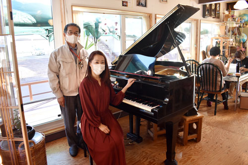 「お結びカフェ桃の店内リニューアル(2021-12-12)