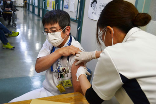 釧路でも3回目接種始まる 医療従事者対象(2021-12-07)