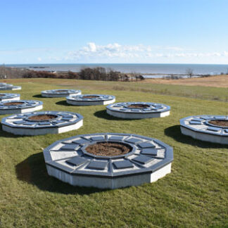 「樹木葬墓所」と「合葬墓」が完成　坂の丘公苑墓地(2021-12-04)