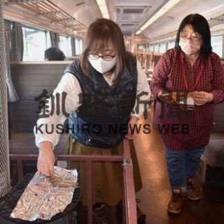 冬の湿原号試乗会で満喫　２２日から運行を開始(2022-01-14)