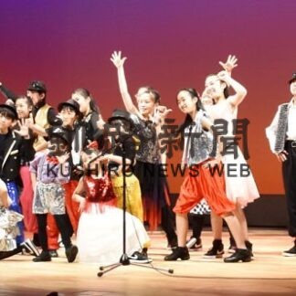 多彩な演目披露、名士職域かくし芸大会(2022-01-17)