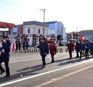 出初め式、気持ち新たに　釧路東部消防組合_2(2022-01-12)