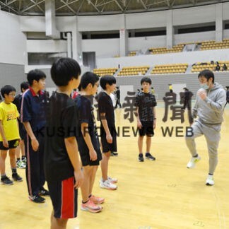 釧路地方陸上競技協会が冬季合同練習会(2022-01-09)