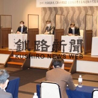 ひがし北海道ＤＭＯシンポ「観光回復へ下準備を」(2022-01-29)