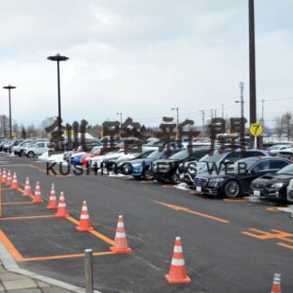 釧路空港の駐車場拡張　収容台数２６１台増、きょう供用開始(2022-02-26)