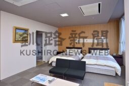 道東全域から夫婦で利用されることも多いＰＥＴ健診の宿泊室