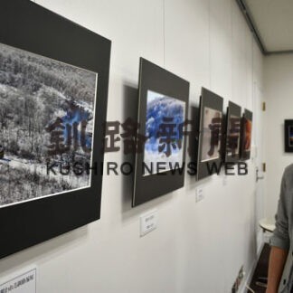 釧網線走るキハ40形　池田さんの写真展示(2022-03-25)