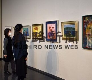 油彩など多彩　新作63点　９日から2022春季展(2022-03-09)