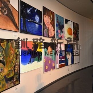 高文連出品作品など１１１点　北陽高合同展(2022-03-27)