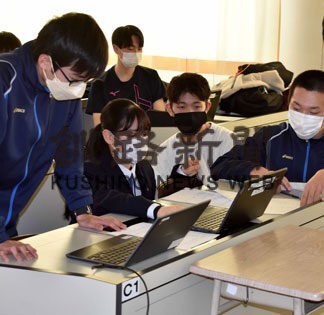 総合診療医の重要性説明　釧湖陵高など道東３校、メディカル交流会(2022-03-17)