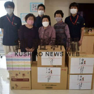 女性ボランティアクラブ　清和園へ清拭タオル寄贈(2022-03-31)