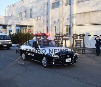 安全運転パトロール　スタート前に出動式　春の交通安全運動(2022-04-07)