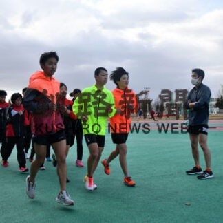 脱コロナ信じて疾走 中高生陸上講習会　(2022-04-25)