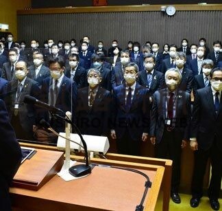 各市町で新年度スタート　領土問題「腹据えて」　根室市(2022-04-02)