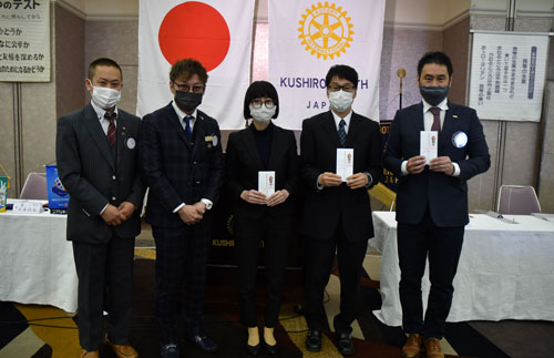 青少年の健全育成へ３団体に１０万円寄贈(2022-04-03)