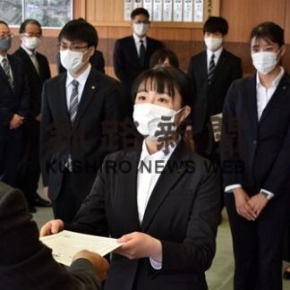 各市町で新年度スタート　領土問題「腹据えて」　根室市_1(2022-04-02)