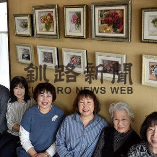 ３Ｄワールドの会がシャドーボックス作品展(2022-04-25)