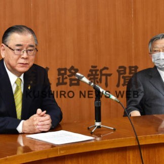 石垣氏出馬の意向　今秋の根室市長選へ意欲(2022-04-16)