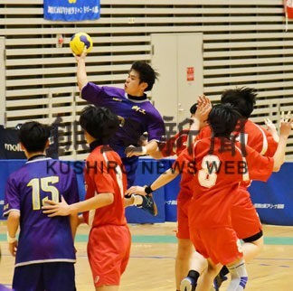 釧工業男子優勝、女子は釧江南連覇　高校ハンド春季選手権　(2022-04-18)