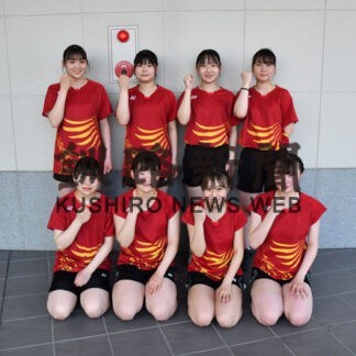 武修館６連覇　バドミントン、女子は釧北陽優勝　高体連釧根支部_1(2022-05-25)