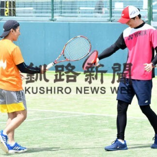 老若男女テニスで交流 市民体育祭サークル大会(2022-05-23)
