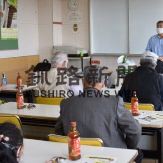 住宅用火災警報器、各戸に１台ずつ設置　鳥取８丁目町内会総会(2022-05-20)