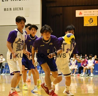 釧工 優勝校と「いい勝負」　全道高体連ハンドボール(2022-06-28)