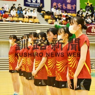 武修館 決勝進出ならず　全道高体連バドミントン_1(2022-06-23)