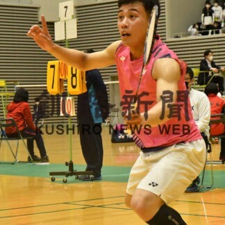 健闘の釧根勢全国届かず　全道高体連バドミントン(2022-06-25)