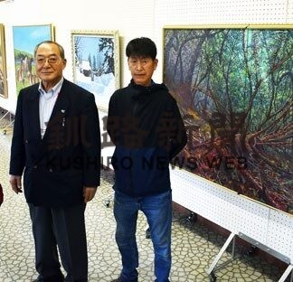 油彩や日本画６７点　西美展(2022-06-09)