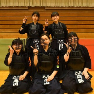釧鳥取女子準Ｖ　剣道道東中学錬成会(2022-06-14)