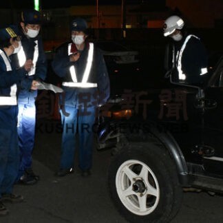 整備不良など１０件摘発、釧路署など検問で取り締まり(2022-06-04)