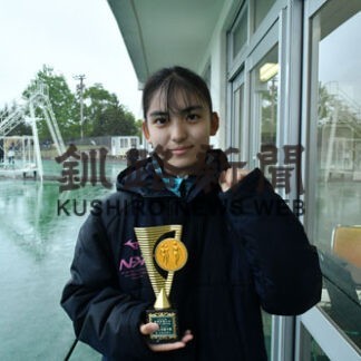 雨の中つかんだＭＶＰ　釧新杯陸上_3(2022-06-12)