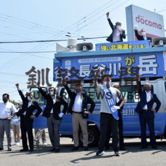 「強い北海道つくる」長谷川氏が支持訴え　参院選(2022-06-27)