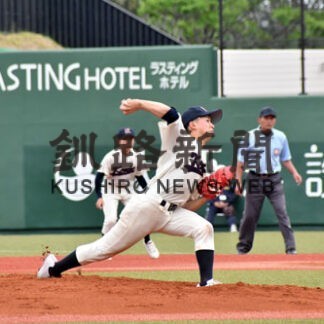 根室  四回に打線爆発　全国高校野球北大会釧根支部予選(2022-06-29)
